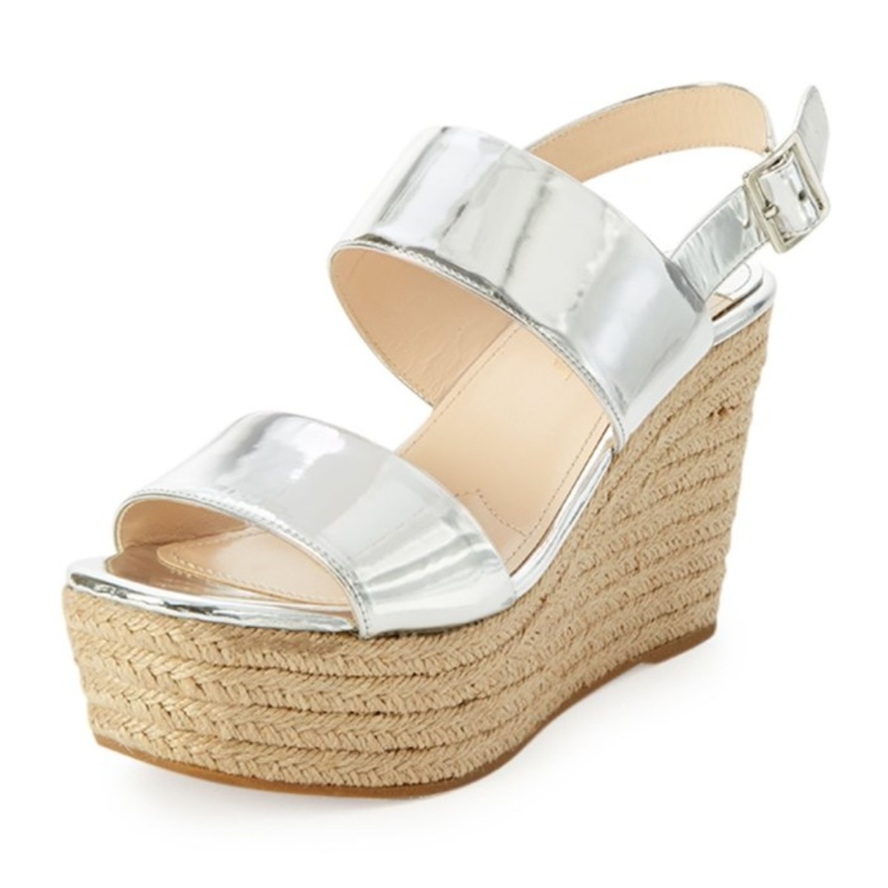 Prada Espadrille Wedge Size 40 (US Size 10) NEW